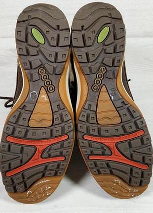 Утепленные кожаные женские ботинки ecco collin-tex оригинал, размер 395 фото