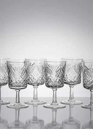 Кришталеві келихи для вина неман