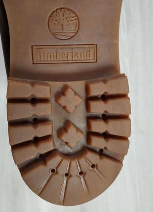 Утеплені шкіряні чоловічі черевики timberland waterproof оригінал, розмір 436 фото