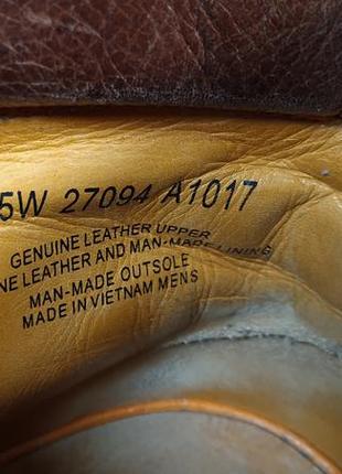 Утеплені шкіряні чоловічі черевики timberland waterproof оригінал, розмір 4310 фото