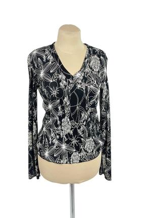 Блуза легка next з квітковим візерунком