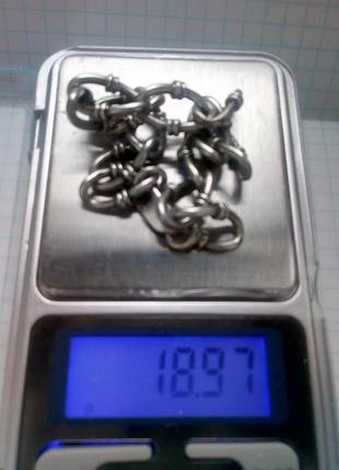 Браслет серебро  925 4