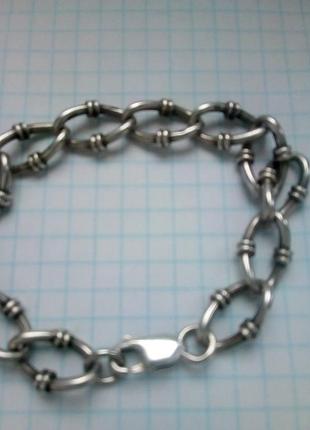 Браслет серебро  925 3