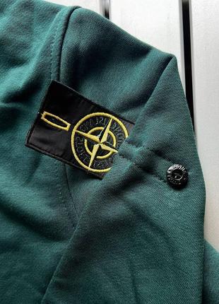 Зип свитшот stone island с молнией6 фото