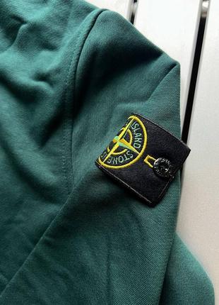 Зип свитшот stone island с молнией8 фото