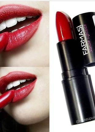 Губная матовая помада farmasi matte rouge lipstick № 03 акция2 фото