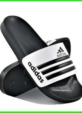 Шлёпанцы adidas черные