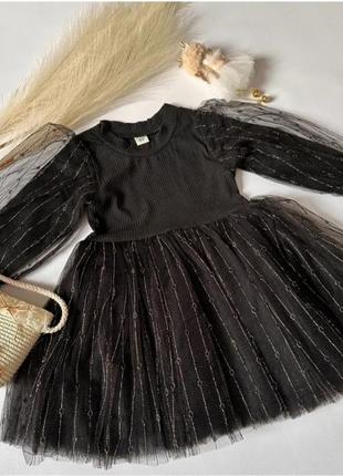 Черное платье в стиле wednesdays, верх стрейч-трикотаж
🔥 низ - три слоя фатина1 фото