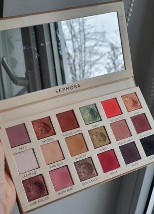 Палетки теней sananas x sephora collection 20204 фото