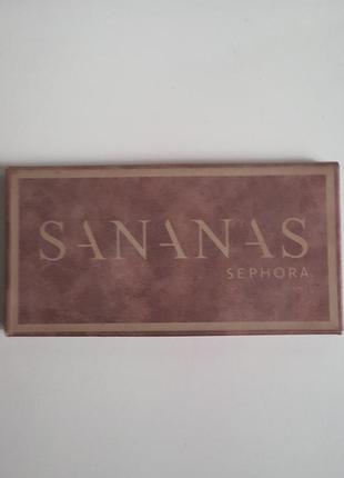 Палетки теней sananas x sephora collection 20205 фото