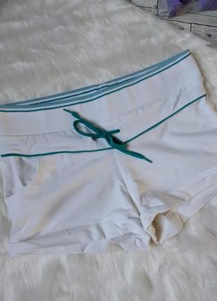 Спортивні шорти жіночі roland garros paris білі2 фото