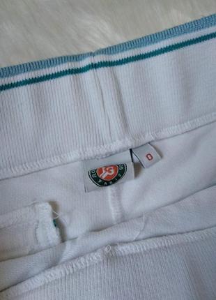 Спортивні шорти жіночі roland garros paris білі5 фото