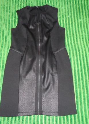 Чёрное платье футляр1 фото