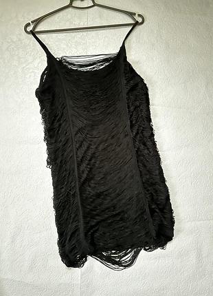 Коротке ефектне плаття h&m xs