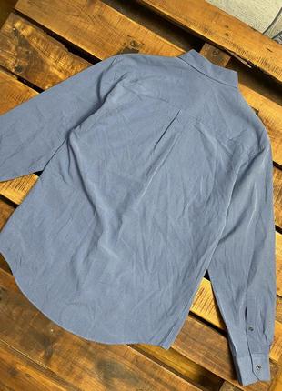 Чоловіча сорочка у клітинку armando (армандо срр ідеал оригінал синьо-чорна)2 фото