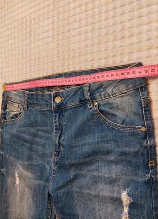 Стрейчевые джинсы skinny bershka 44 размер5 фото
