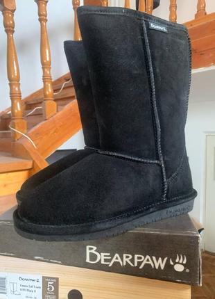 Ugg bearpaw emma tall black boots