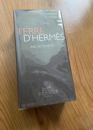 Мужские духи hermes terre d'hermes edt 100 ml.