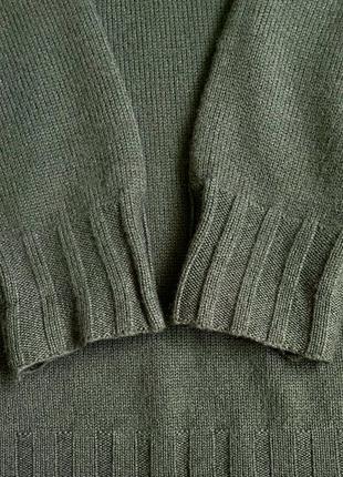 Овесайз светр з вовни меріноса, кофта з горлом marks and spencer5 фото