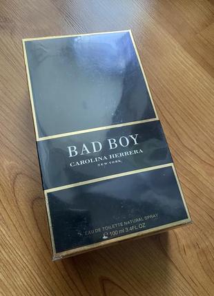 Мужские духи ch carolina herrera bad boy 100 ml.