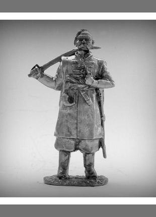 Игрушечные солдатики украинский козак 17 века 54 мм оловянные солдатики миниатюры статуэтки