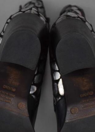 Donna piu ботинки ботильоны женские кожаные. италия. оригинал. 40 р./26 см.9 фото