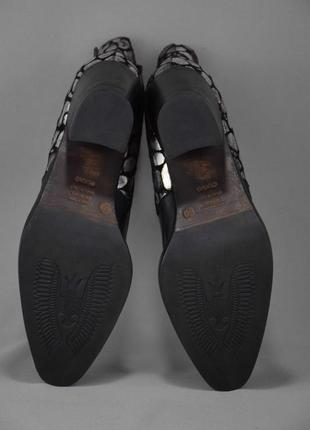 Donna piu ботинки ботильоны женские кожаные. италия. оригинал. 40 р./26 см.8 фото