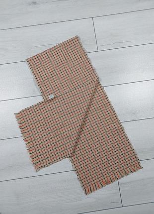 Шарф pure new wool винтаж шерсть
