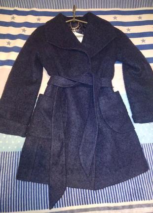 Кашемировое пальто 46-48р1 фото