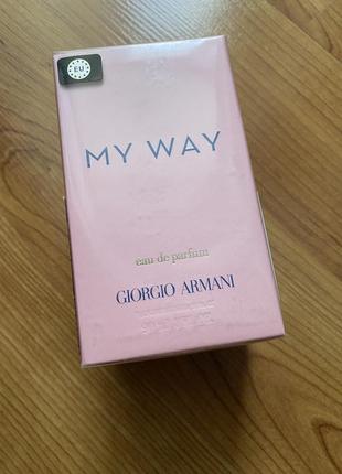 Женские духи giorgio armani my way 90 ml.1 фото