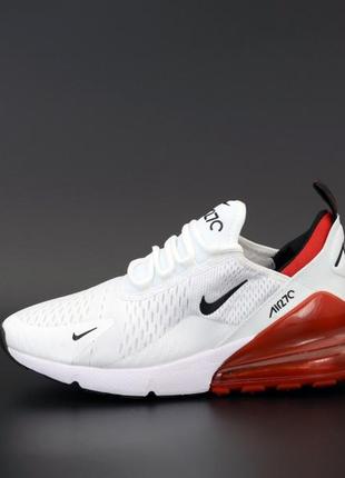 Спортивные женские кроссовки nike 270 белый цвет (36-40)