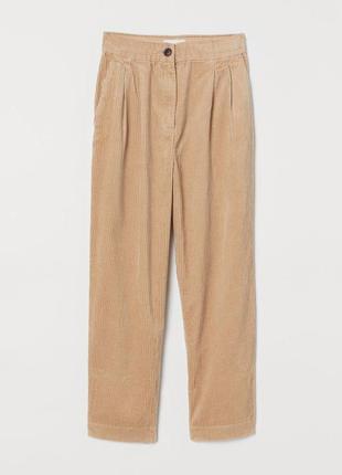 Вельветовые брюки h&m