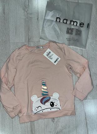 Толстовка кофта на флісі name it pony в стилі zara