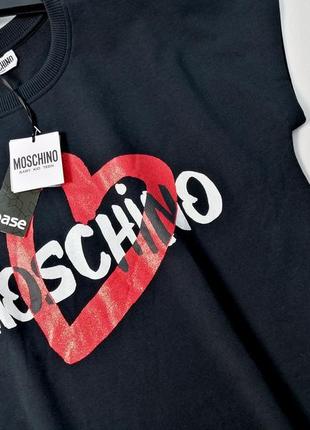 Брендовое хлопковое платье moschino оригинал5 фото