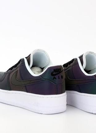 Рефлективные кроссовки nike air force (36-40)3 фото