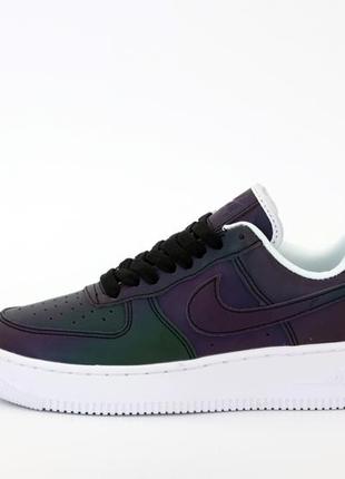 Рефлективные кроссовки nike air force (36-40)2 фото