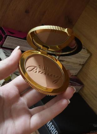 Too faced sun bunny duo bronzer2 фото