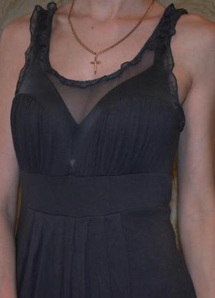 Платье с красивым открытым сетчатым декольте miss selfridge2 фото