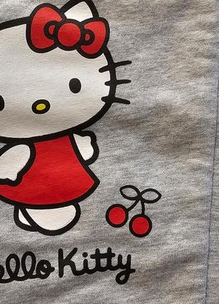 Лосини теплі hello kitty для дівчинки р.110-116, 4-6 років2 фото