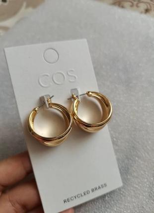 Сережки cos