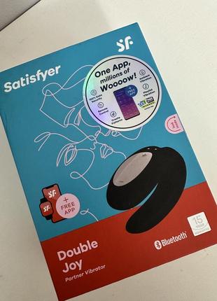 Satisfyer double joy black парный вибратор