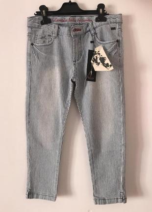 Дитячі штани-бриджі в модну смужку lanidor/оригінал