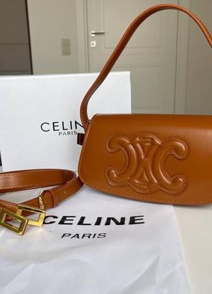 Кожаная сумка celine