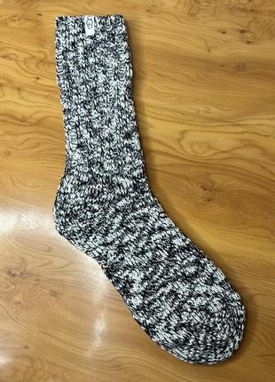 Теплі в'язані носки ugg шкарпетки високі3 фото