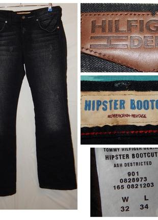 Женские джинсы hipster bootcut tommy hilfiger denim7 фото