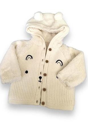 Нова тепла біла кофта