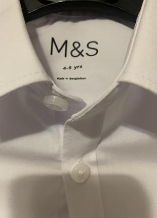 Сорочка для хлопчика m&s 2