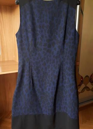 Платье черное леопардовое сарафан 2