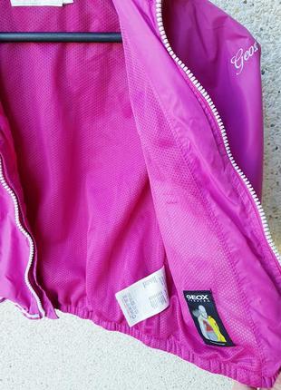 Куртка ветровка geox respira 5-7лет6 фото