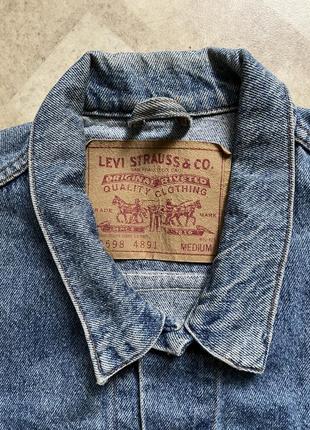 Джинсовка levis big logo vintage9 фото